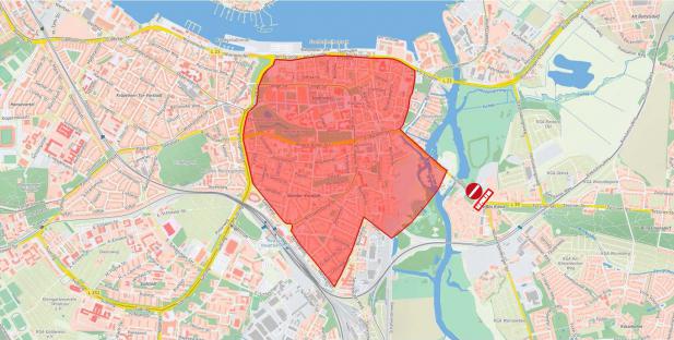 Bombenfund: Evakuierung der Innenstadt am Mittwoch, 27. März 2019, ab 8 Uhr 