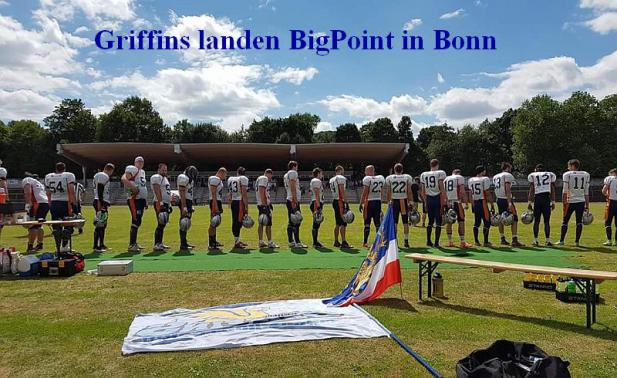 Griffins gewinnen in Bonn mit 34 zu 8