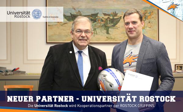 Universität Rostock und die Griffins kooperieren