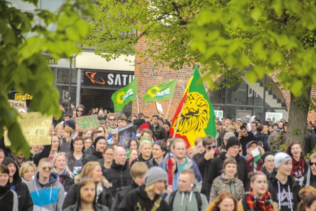 Global Marijuana March in Rostock