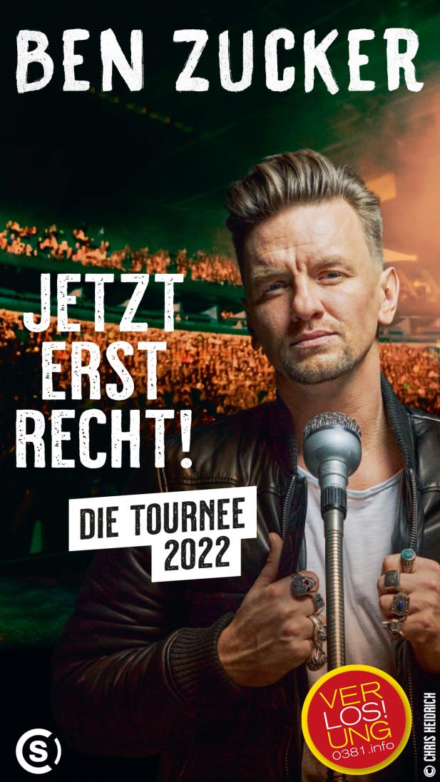 Rostock News: VERLOSUNG // Ben Zucker – Die Tournee 2022