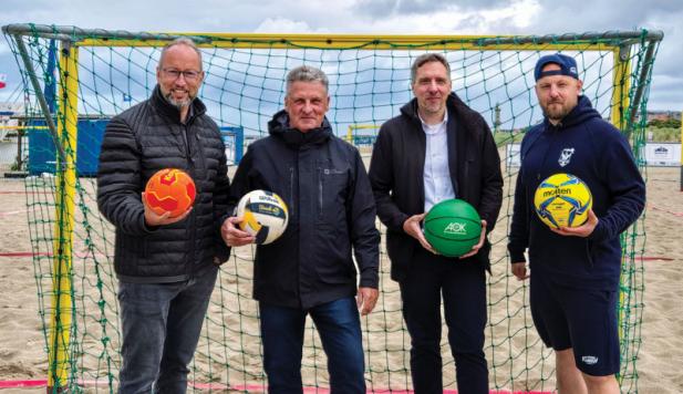 AOK ACTIVE BEACH – MIT HANSA, BALTIC LEAGUE & YOGA AUF 7500 M²
