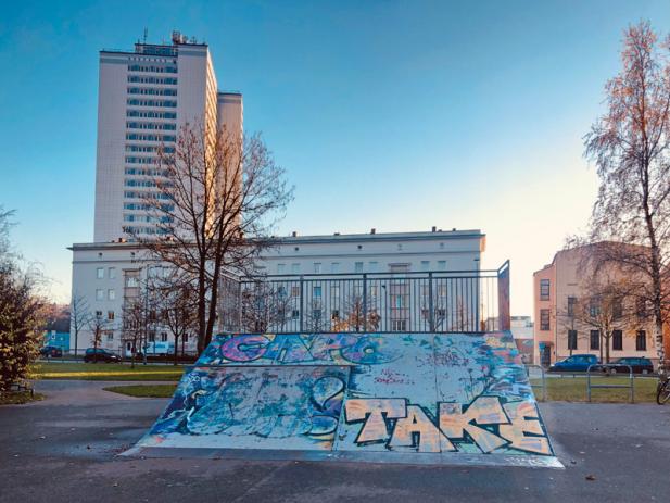 Skatepark wird repariert