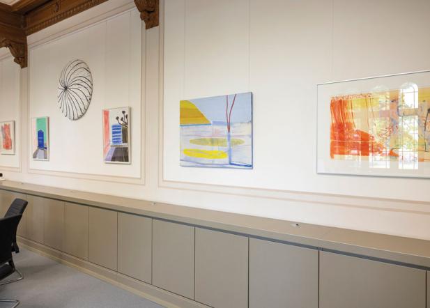 Ausstellungsreihe „Dialog im Rektorat“