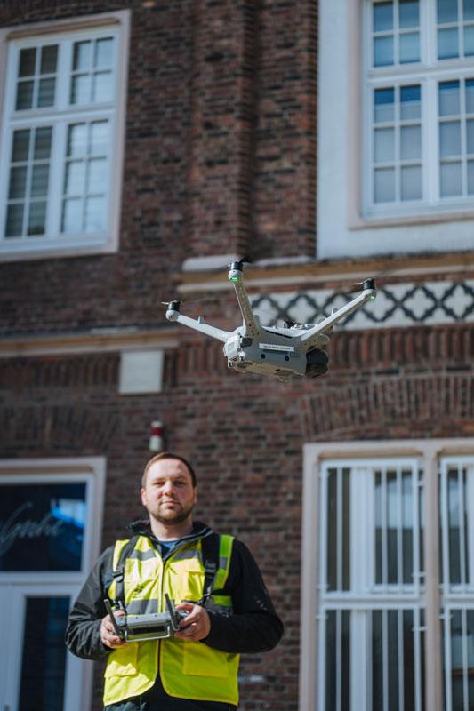 Rostock News: Fassadencheck per Drohne: WIRO startet Pilotprojekt in Rostock