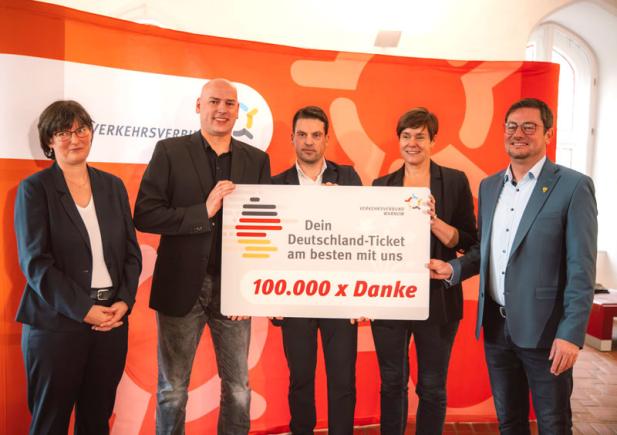 Meilenstein erreicht: Über 100.000 Deutschland-Tickets im November vom VVW