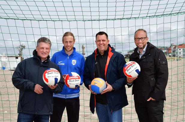 Fitness, Fun und Fußball-Action am Warnemünder Strand