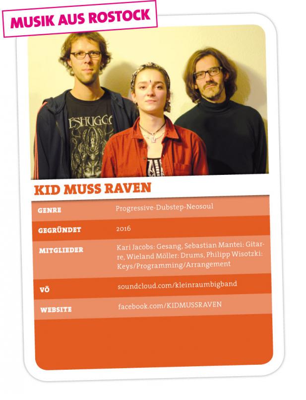 FUNKY-SPARKY-SWAGY mit KID MUSS RAVEN