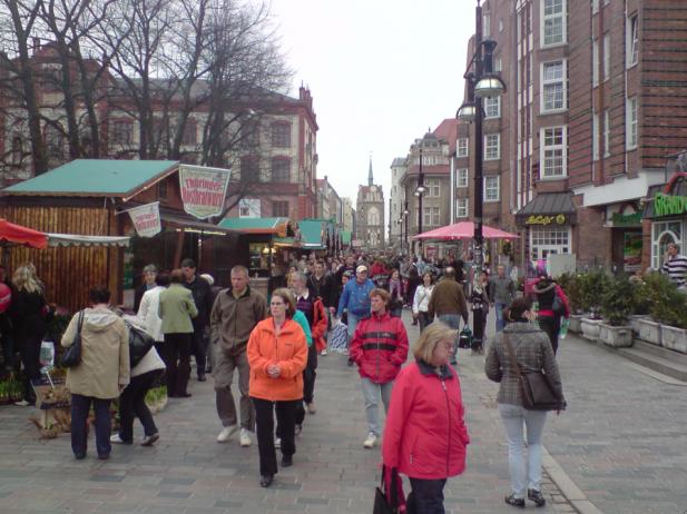 Frühling kommt in die Stadt