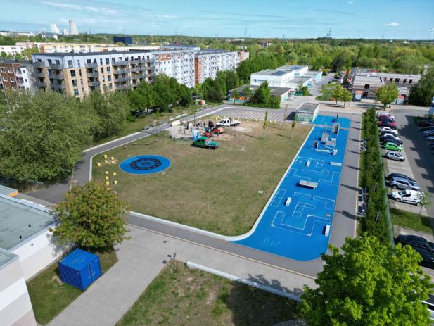 Rostocks erstes interaktives Spielgerät