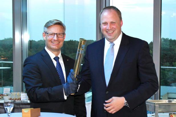 Tobias Blömer ist neuer Präsident des Rotary Clubs Rostock-Horizonte