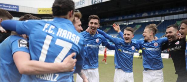 7.500 Zuschauer dürfen zum Aufstiegsspiel des F.C. Hansa Rostock ins Ostseestadion kommen