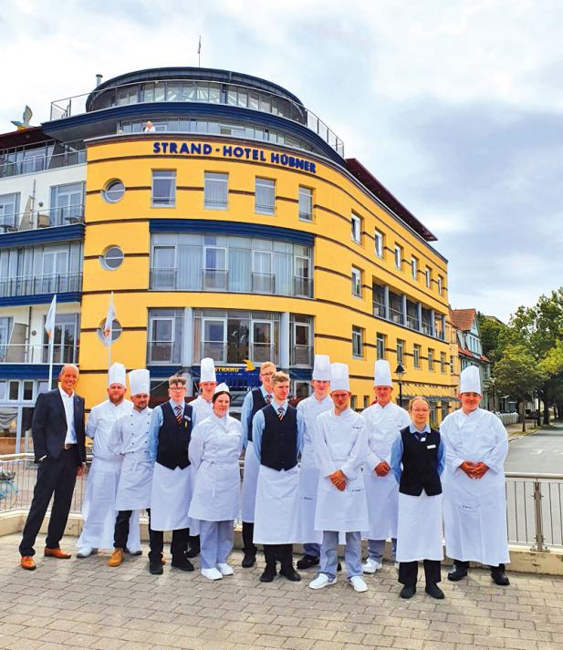 Ein neues Ausbildungsjahr beginnt im Hotel Hübner