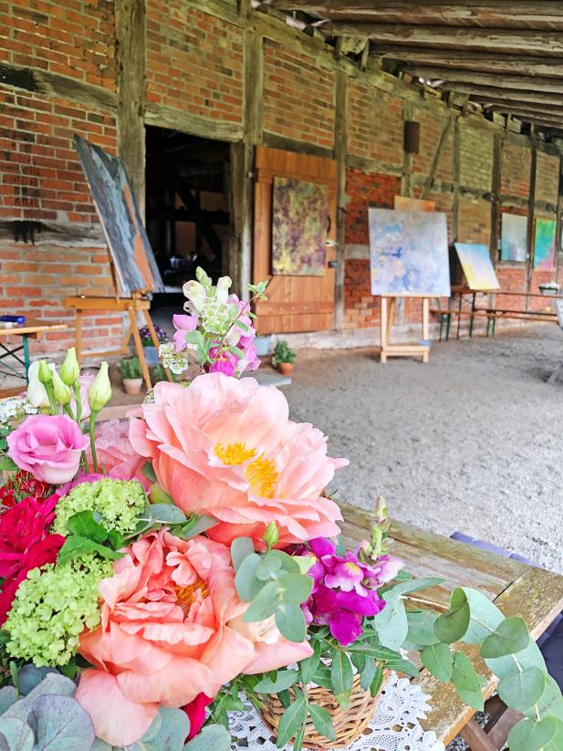Kunstcafé in der Schwarzen Scheune Teutendorf
