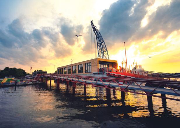 Weihnachten auf der Warnow