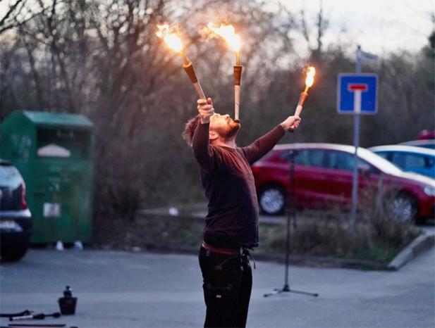 „Kunst mobil in Aktion“ in Schmarl, Groß Klein und Lichtenhagen