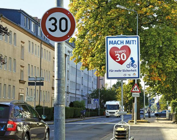 Ausweitung  von Tempo 30 in Warnemünde