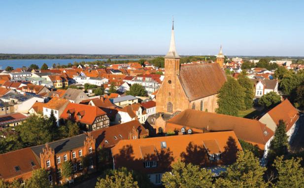 Die Innenstadt zeigt sich
