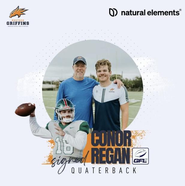 natural elements präsentiert: Player Signing '24 #5 – Conor Regan wird der neue Griffins QB