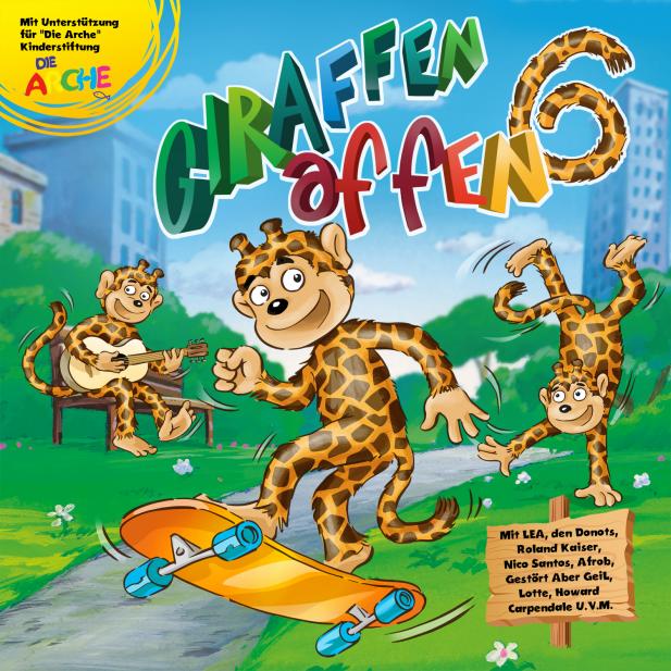 VERLOSUNG: Kinderlieder CD "Giraffenaffen 6"