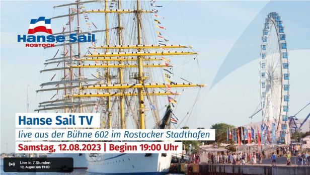 HANSE SAIL TV: AUSLAUFEN DER AIDADIVA IM ONLINE-LIVE-STREAM