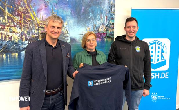 HC Empor und die WG Schiffahrt Hafen Rostock eG verlängern erfolgreiche Partnerschaft