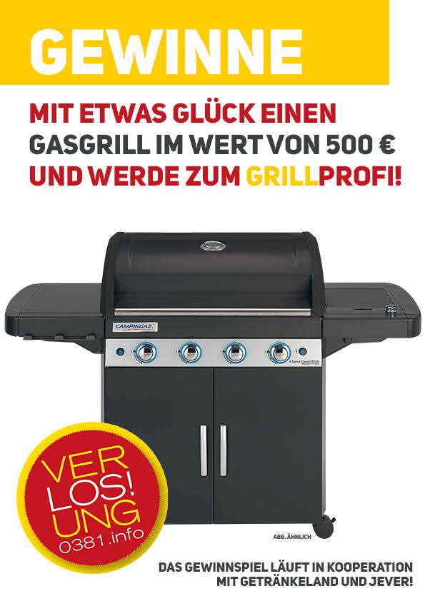 GEWINNSPIEL // Jetzt mitmachen und einen hochwertigen Gasgrill gewinnen!