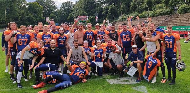 Griffins bleiben ihrem Motto treu und gewinnen in Solingen