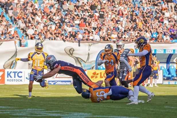 Rostock News: Griffins siegen im Ostderby im Ostseestadion