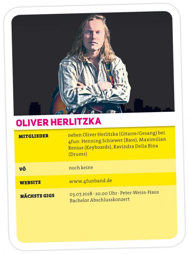 Oliver Herlitzka – Auf der Suche nach der musikalischen Balance