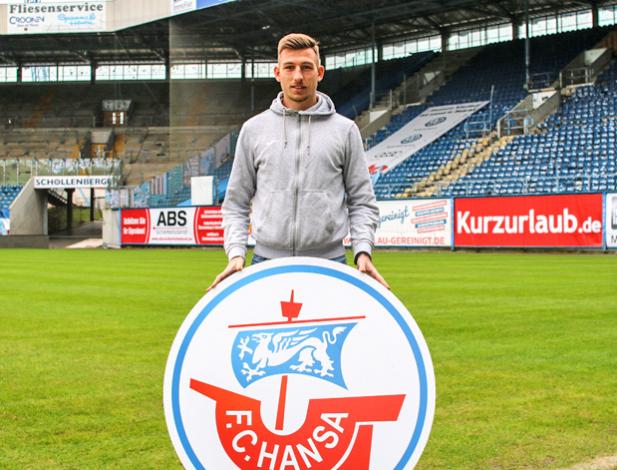 Zweiter Winterneuzugang: F.C. Hansa Rostock nimmt Angreifer Daniel Hanslik unter Vertrag