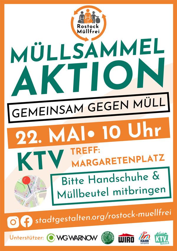 Müllsammelaktion on der KTV