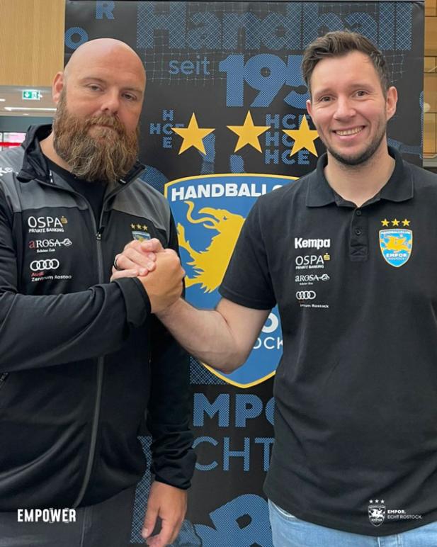 Bundesligaerfahrung für den HC Empor: Michael Jacobsen wird neuer Cheftrainer in Rostock
