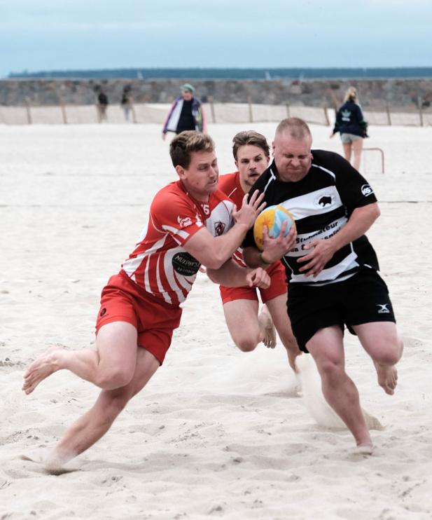 Heidelberg und Jena triumphieren beim Beachrugby in Warnemünde