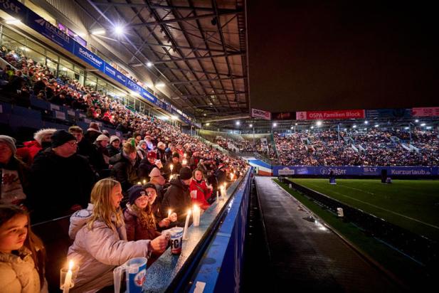 Weihnachtssingen im Ostseestadion