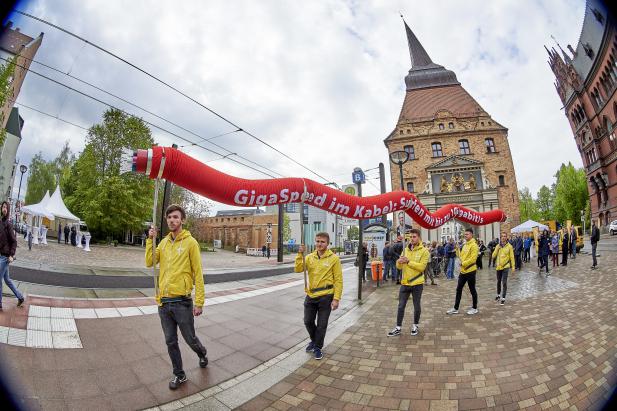 GigaSpeed-Internet im Rostocker Kabelnetz