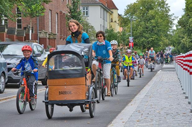 Kidical Mass fordert Vorfahrt für ungeschützte Verkehrsteilnehmende