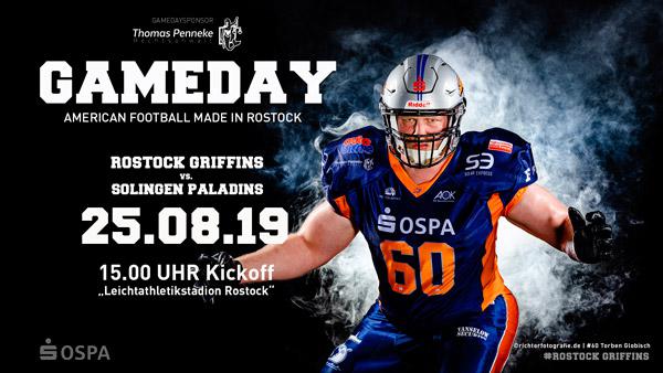 Griffins vor letztem Heimspiel 2019