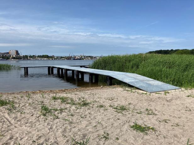 Stegreparatur am Gehlsdorfer Uferweg erfolgreich abgeschlossen