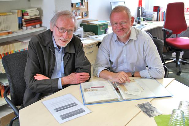 Manfred Bierwisch schenkt Uwe Johnsons Briefe nach Rostock