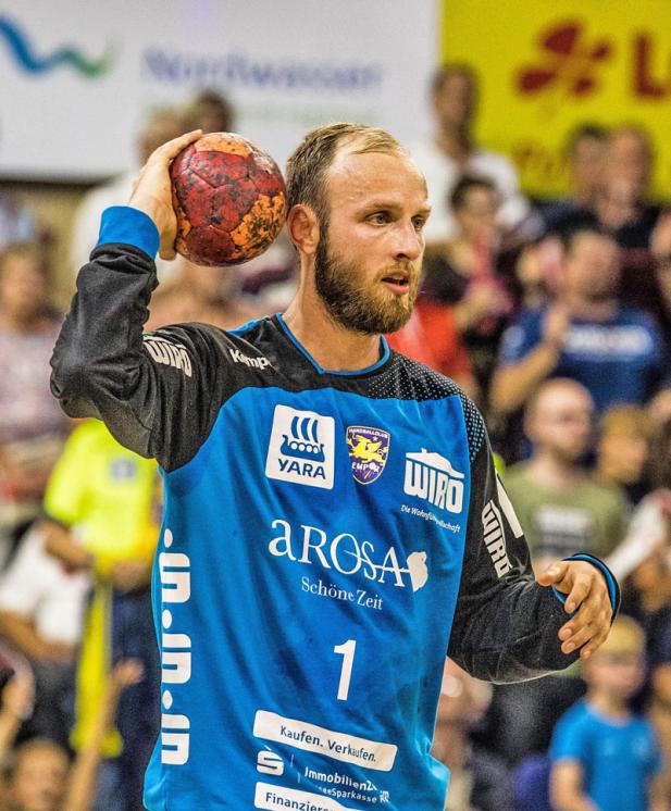 HC Empor Rostock verlängert mit Torhüter Robert Wetzel