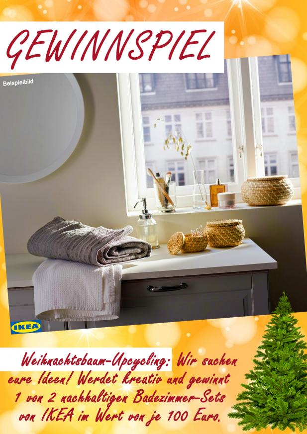 Gewinnspiel: Weihnachtsbaum-Upcycling 