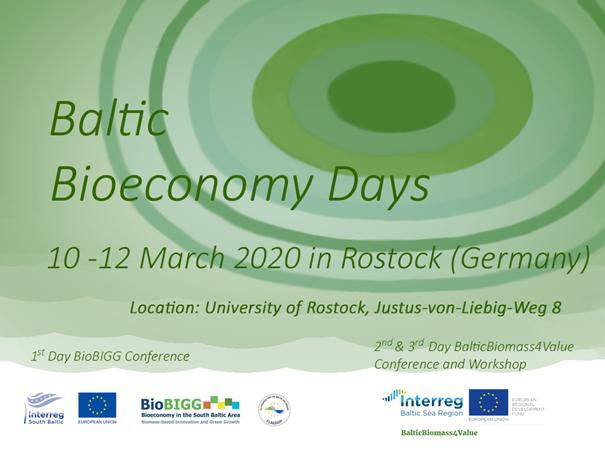 Baltic Bioeconomy Days in Rostock!