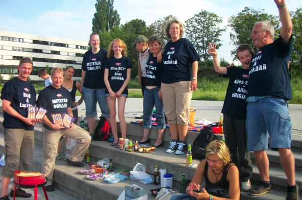 Grillgut Kontrolle am Stadthafen