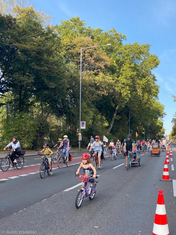 "Lasst Kinder selbständig und sicher Fahrrad fahren!"