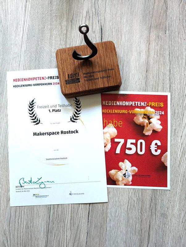 Makerspace der Stadtbibliothek erhält Medienkompetenz-Preis