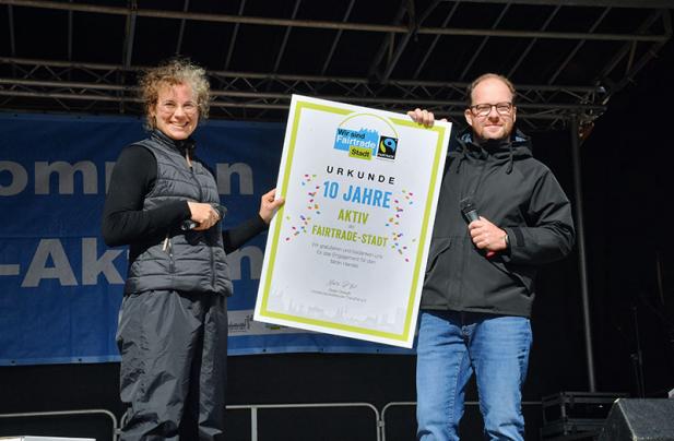 Zehn Jahre Fairtrade-Stadt Rostock