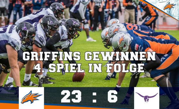 Griffins mit viertem Sieg in Folge