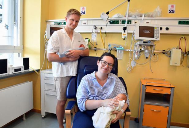 1001. Geburt an der Universitätsfrauenklinik am Klinikum Südstadt Rostock