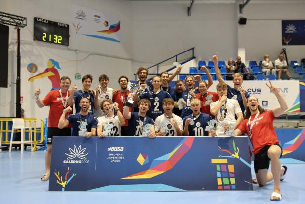 Rostock News: Europameisterschaft: Silber für Uni Volleyballer Rostock